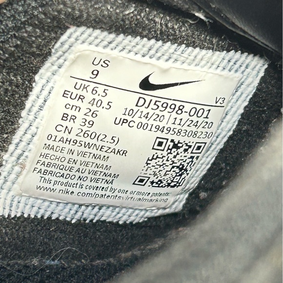 Nike Air Force 1 Shadow Rainbow Pride LGBTQ Black Shoe DJ5998-001; Womens Size 9 - Picture 2 of 16